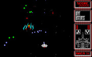 Silpheed for PC-8800 Series - Area 6 end of level boss.