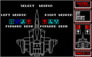 Silpheed for PC-8800 Series - Select your preferred weapons at the start of every level.