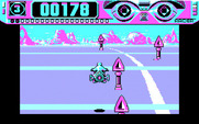 Space Racer for IBM PC/Compatibles - Oops, I veered off the road again...