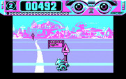 Space Racer for IBM PC/Compatibles - Whoa, don't crash!