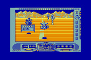 Space Racer for Thomson TO - Don't crash into the various obstacles!