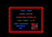 Starquake for Amstrad CPC - Game over.