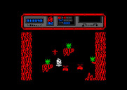 Starquake for Amstrad CPC - Don't touch the spikes...