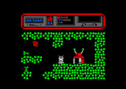Starquake for Amstrad CPC - Reached a teleporter...