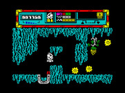 Starquake for ZX Spectrum - A tricky space to navigate through...