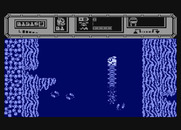 Starquake for Atari 8-bit - Trying to float my way up this corridor, but I'm almost out of energy!