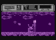 Starquake for Atari 8-bit - Make sure these devices aren't energized when you try to get past them...