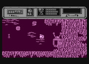 Starquake for Atari 8-bit - Located a teleporter...
