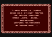 Starquake for Atari 8-bit - Ready to begin the game?