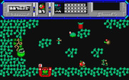 Starquake for Atari ST - Exploring this varied planet further...