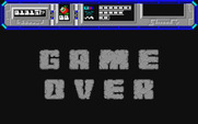 Starquake for Atari ST - Game over.