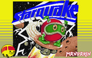 Starquake for Atari ST - Title screen.