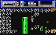 Starquake for Atari ST - Here's where the elevator leads...