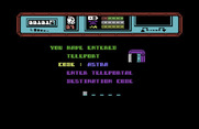 Starquake for Commodore 64 - You'll need the code for where you want to go...
