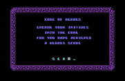 Starquake for Commodore 64 - A new high score!