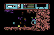 Starquake for Commodore 64 - Here's one of the many transporters...