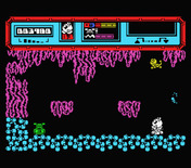 Starquake for MSX - Found something in the corner here...