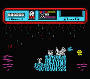 Starquake for MSX - The starting location.