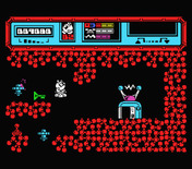 Starquake for MSX - Found something! But I can't pick it up until I land...