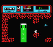 Starquake for MSX - Here's where that lift takes me...