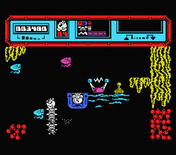 Starquake for MSX - You can create temporary platforms to lift yourself up to new areas...