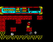 Starquake for BBC Micro - Blasting my way out of a corner...