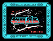 Starquake for Tatung Einstein - Title screen.