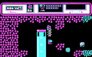 Starquake for IBM PC/Compatibles - The top of the elevator...