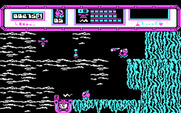 Starquake for IBM PC/Compatibles - Ah, a lift I can use to fly around!