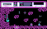 Starquake for IBM PC/Compatibles - Another location where I can pick up or land the flying device...