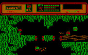 Starquake for IBM PC/Compatibles - A narrow gap to sneak through; is it dangerous?