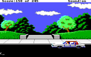 Police Quest: In Pursuit of the Death Angel for IBM PC/Compatibles - Following my next lead to the park...