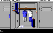 Police Quest: In Pursuit of the Death Angel for IBM PC/Compatibles - Inside my locker.