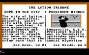 Police Quest: In Pursuit of the Death Angel for IBM PC/Compatibles - You can find some clues in this newspaper...
