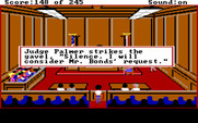 Police Quest: In Pursuit of the Death Angel for IBM PC/Compatibles - In the courtroom...