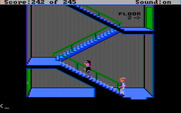 Police Quest: In Pursuit of the Death Angel for IBM PC/Compatibles - Following The Death Angel up to his room...