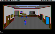 Police Quest: In Pursuit of the Death Angel for IBM PC/Compatibles - Game start.