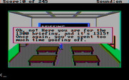 Police Quest: In Pursuit of the Death Angel for IBM PC/Compatibles - Don't arrive late for the briefing!