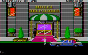 Police Quest: In Pursuit of the Death Angel for IBM PC/Compatibles - Time to go undercover at this hotel.