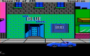 Police Quest: In Pursuit of the Death Angel for IBM PC/Compatibles - Off duty, time to stop by The Blue Room!