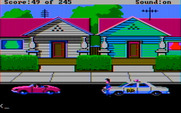 Police Quest: In Pursuit of the Death Angel for IBM PC/Compatibles - Pulling over a suspect.