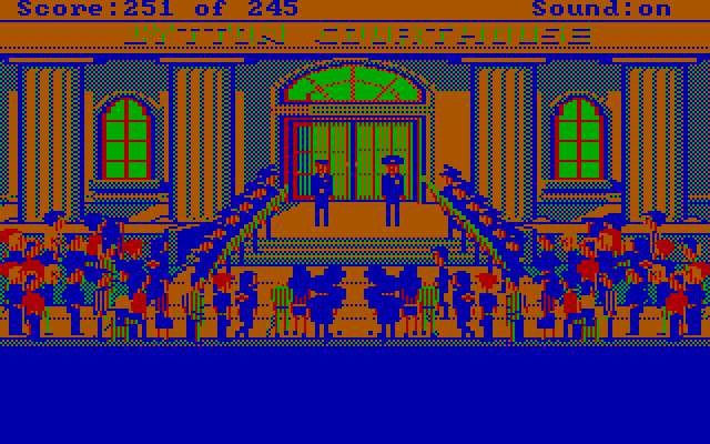 Police Quest: In Pursuit of the Death Angel IBM PC/Compatibles Screenshot: Mission success!