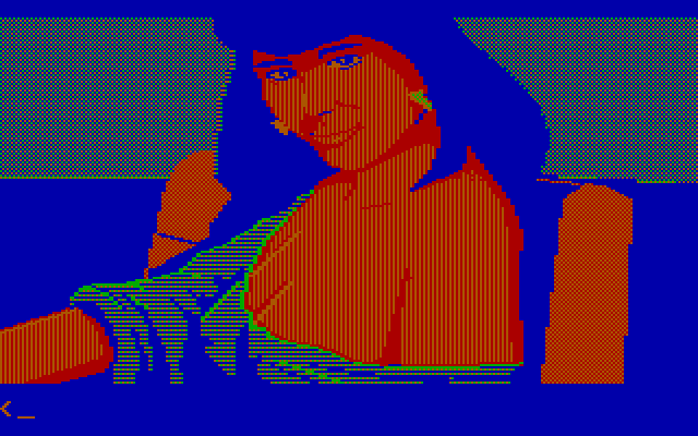 Police Quest: In Pursuit of the Death Angel IBM PC/Compatibles Screenshot: I'll need to issue a traffic citation.