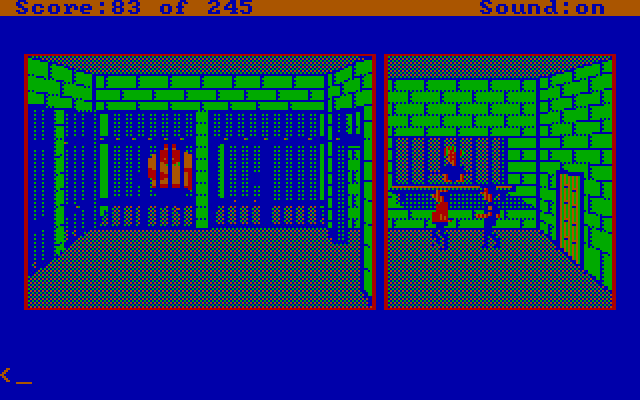 Police Quest: In Pursuit of the Death Angel IBM PC/Compatibles Screenshot: Booking the suspect.