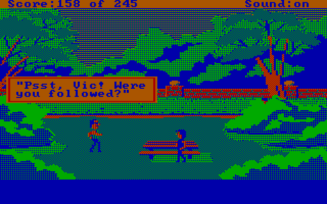 Police Quest: In Pursuit of the Death Angel IBM PC/Compatibles Screenshot: Some suspect characters...