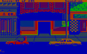 Police Quest: In Pursuit of the Death Angel for IBM PC/Compatibles - Suspect pulled over...