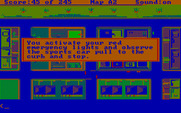Police Quest: In Pursuit of the Death Angel for IBM PC/Compatibles - Pulling a car over...