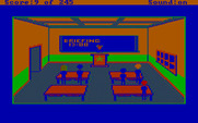 Police Quest: In Pursuit of the Death Angel for IBM PC/Compatibles - Time for the morning briefing.
