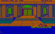 Police Quest: In Pursuit of the Death Angel for IBM PC/Compatibles - Arriving at the courthouse.