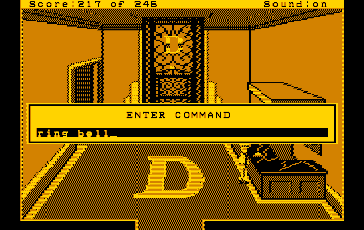 Police Quest: In Pursuit of the Death Angel IBM PC/Compatibles Screenshot: Trying to get some service around here!